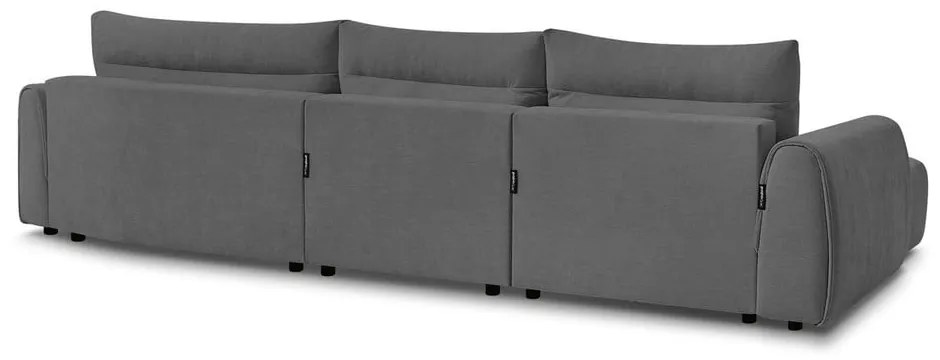 Sivá rohová pohovka Aden – Bobochic Paris