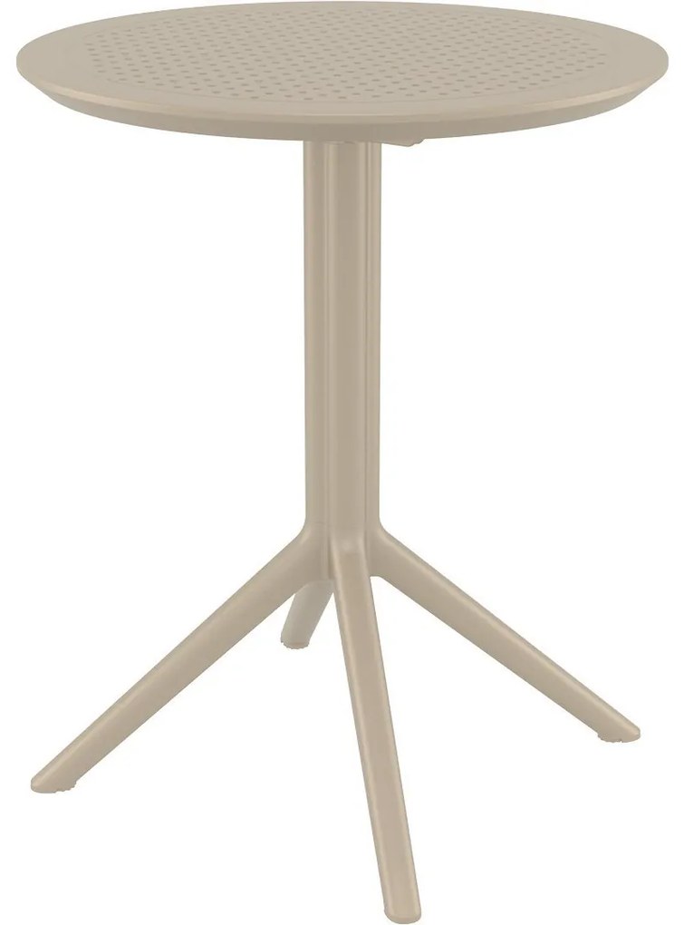 SKY FOLDING Ø60 sklopný záhradný stôl sky folding Ø60