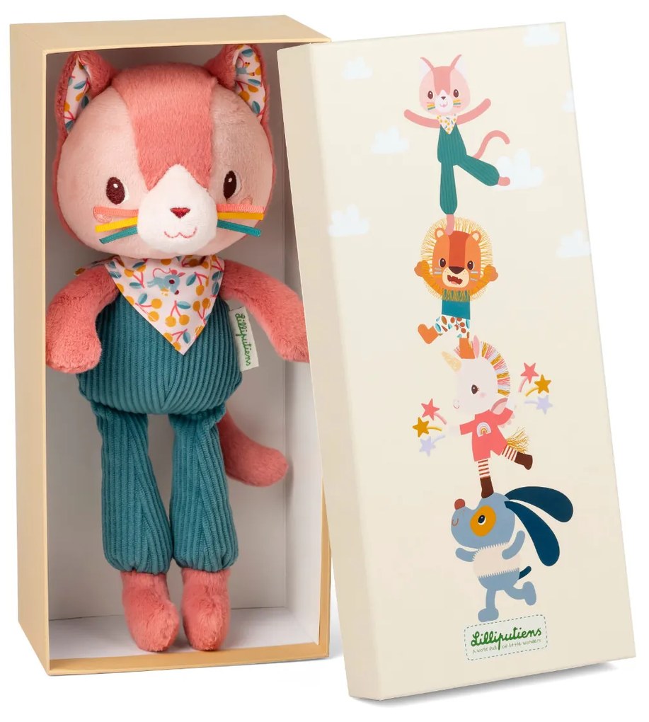 Lilliputiens - plyšová hračka - mačička Jeanne