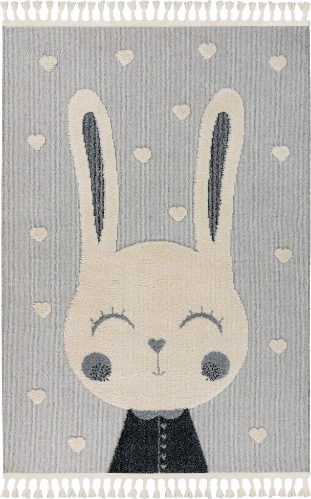 Detský kusový koberec My Fano 395 Rahe, 160x230, šedá, detská izba, Obsession