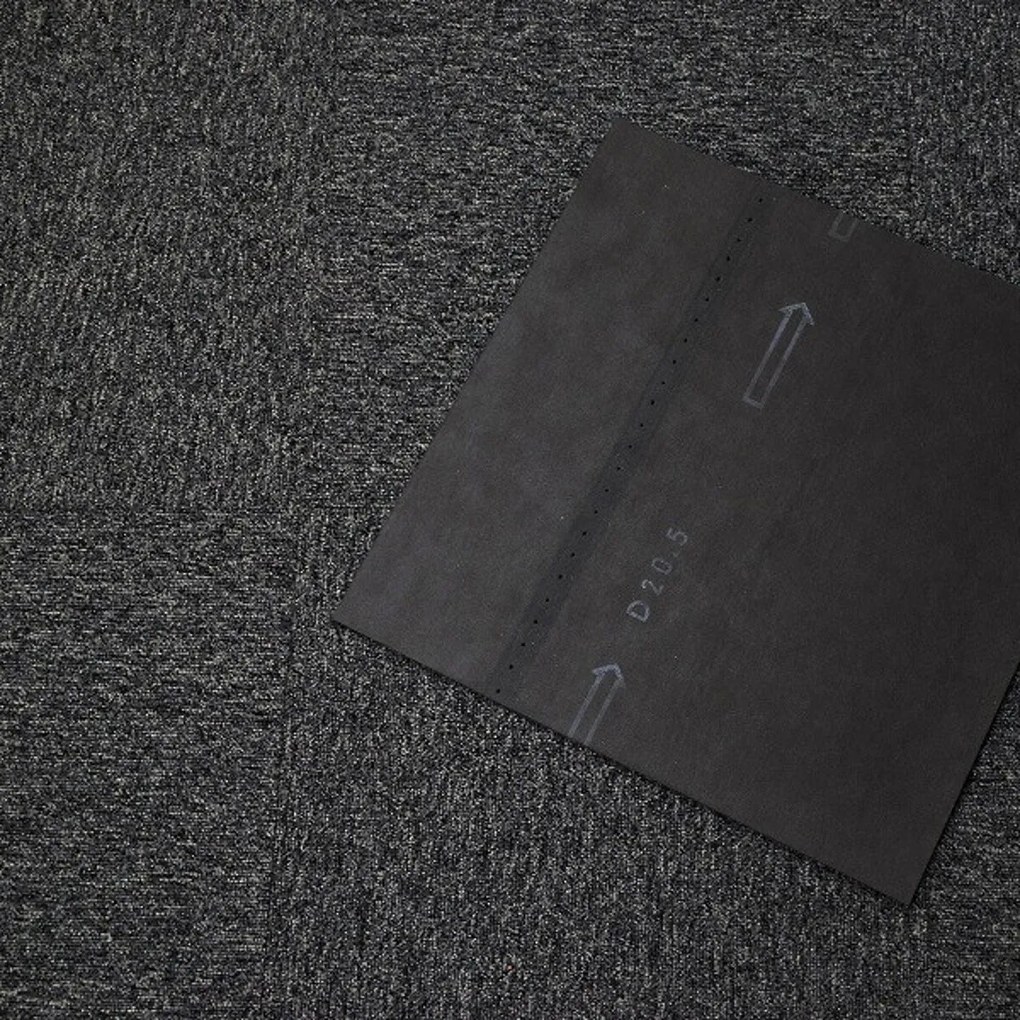 Kobercový štvorec Coral 58350-50 šedý 50 x 50 cm, chodba / predsieň, Tapibel