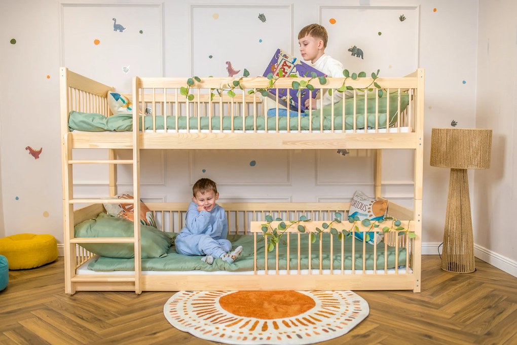 Detská poschodová posteľ 90x200 GLADYS - borovica