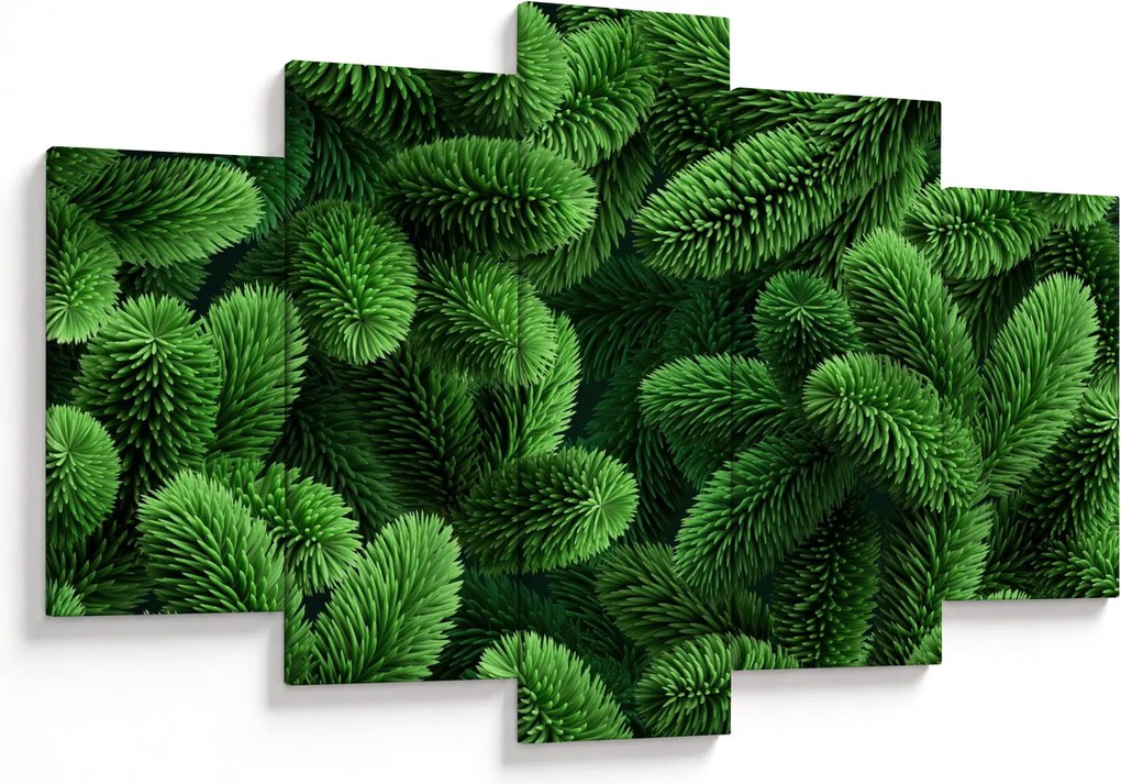 Obraz - Vetvičky ihličnanu (150x105 cm)