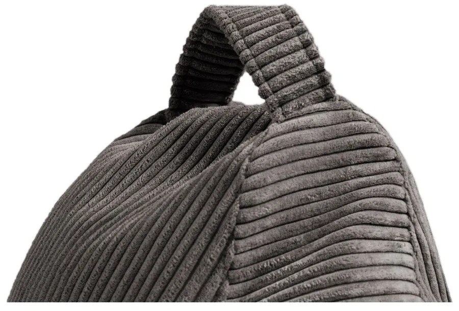 Fialový menčestrový detský sedací vak Game Amuse – SLOWDOWN