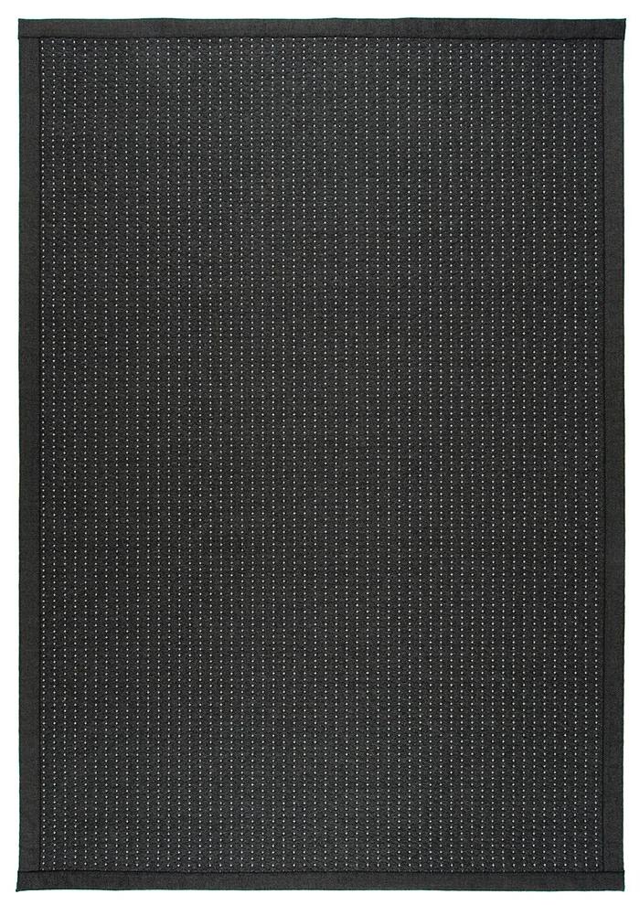 Koberec Valkea: Čierna 80x200 cm
