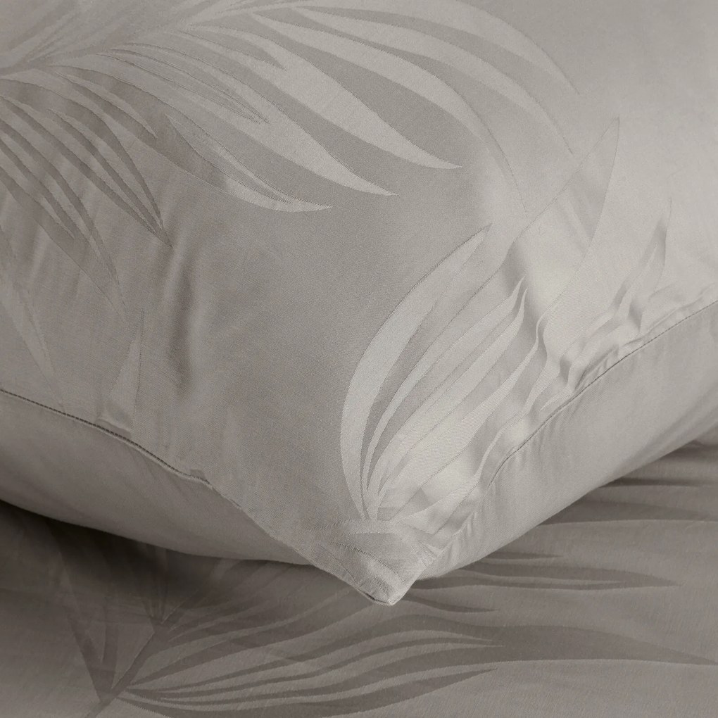 ŽAKÁROVÉ OBLIEČKY NATALIE 160X200 CM, 2 KS 70X80 CM ŠEDOBÉŽOVÁ