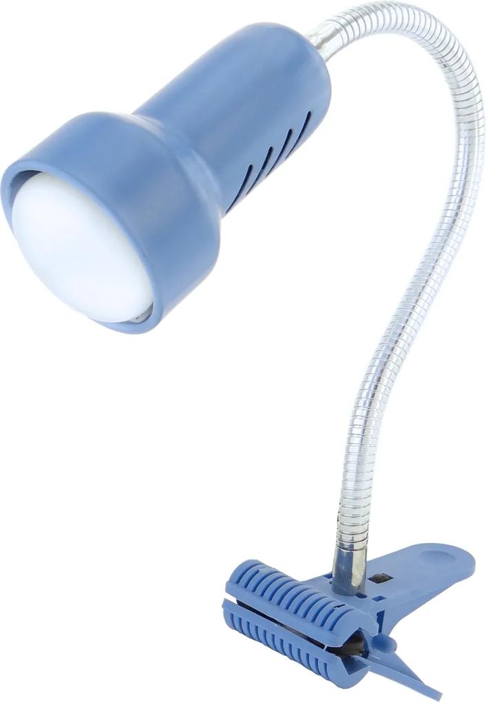 Lampička s klipem Lolek světle modrá