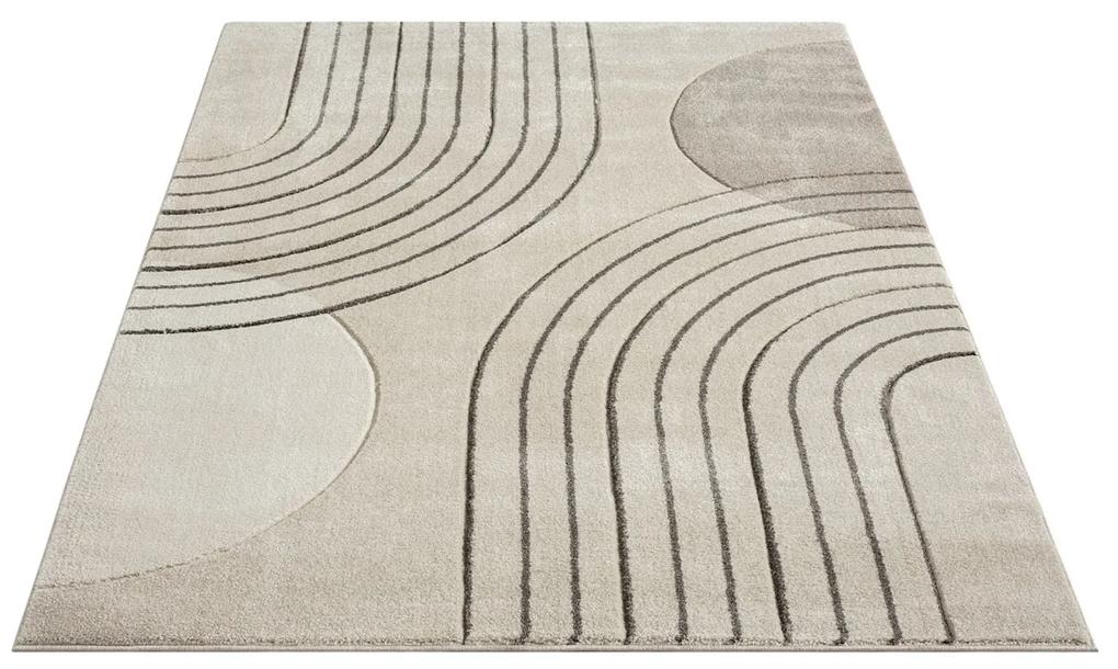 Dekorstudio Moderný koberec BONITO 7170 hnedý Rozmer koberca: 140x200cm
