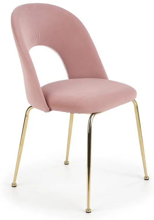 Halmar Jedálenská stolička K385 - růžová