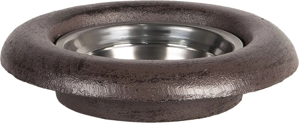 Miska v kovovom kruhovom stojane - Ø 22*5 cm