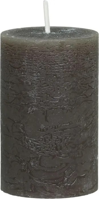 Kávová široká sviečka Macon Rustic coffee - Ø 5*8cm/ 16h