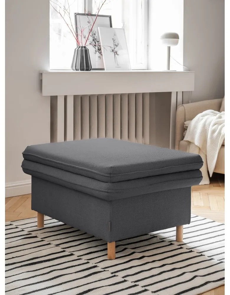 Tmavosivá podnožka Simon – Miuform