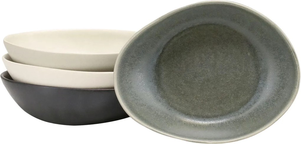 XXXLutz SADA MISIEK NA CEREÁLIE, keramika, 20,5/16,5/5,2 cm 4-dielne Creatable - Misky & misy - 007768066901