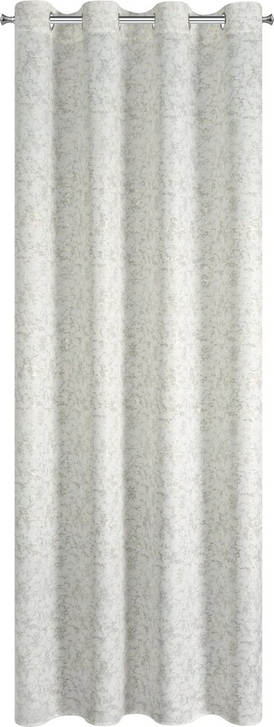 ZÁVES NA KRÚŽKOCH RONYA 140X250 CM VZOROVANÁ