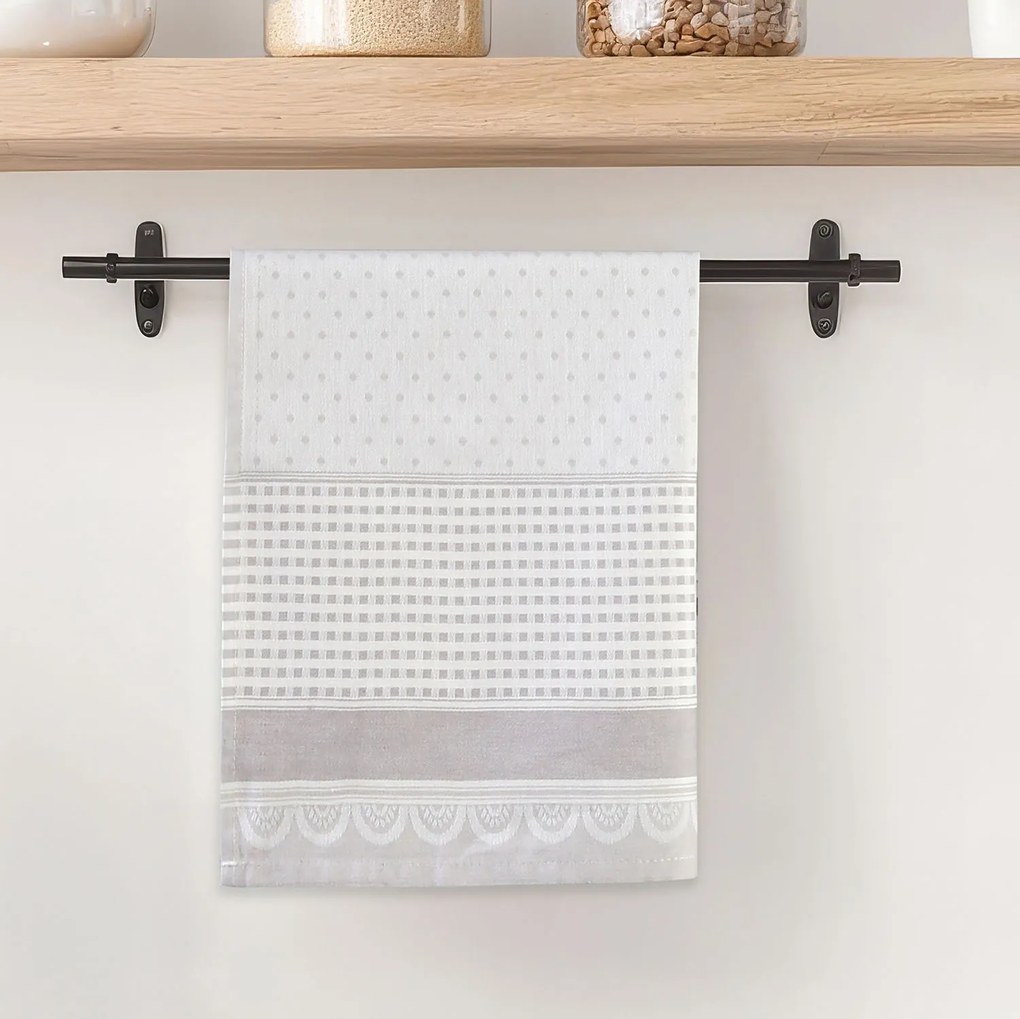 KUCHYNSKÁ UTIERKA ZEFIR3 50X70 CM VZOROVANÉ