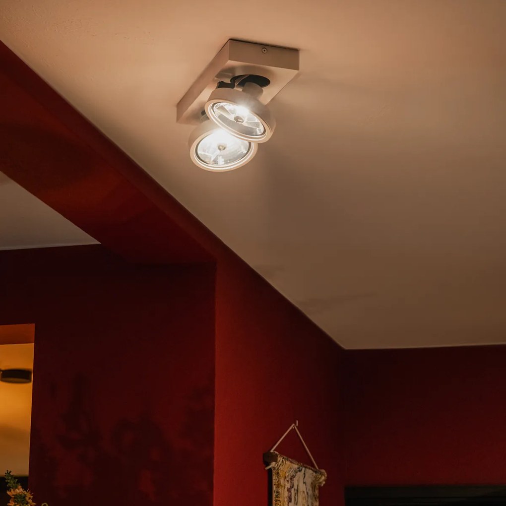 Moderné bodové svetlo biele otočné a naklápateľné - Ga 2