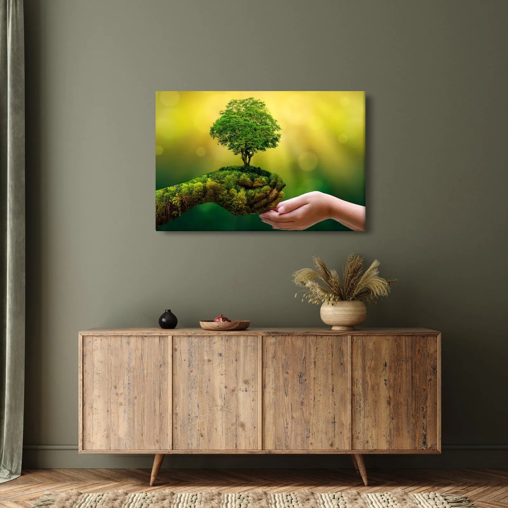 Obraz - Matka krajiny (90x60 cm)