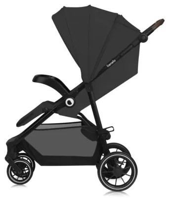 Lionelo - Športový kočík EMMA ONE čierna