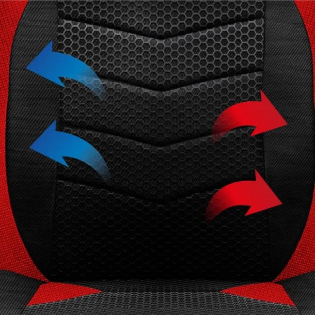 Herná stolička Force 2.5 Red Mesh