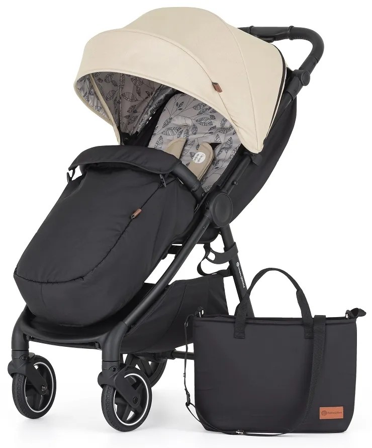 PETITE&MARS Kočík športový Royal 2 Black Sahara Beige
