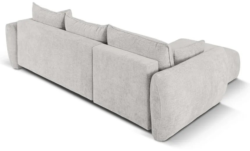 Svetlosivá rohová pohovka (ľavý roh) Matera – Cosmopolitan Design