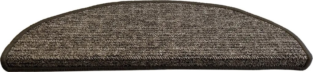 Vopi Nášľapy na schody Alassio hnedé polkruh, samolepiaci - 24x65 polkruh (rozmer vrátane ohybu)