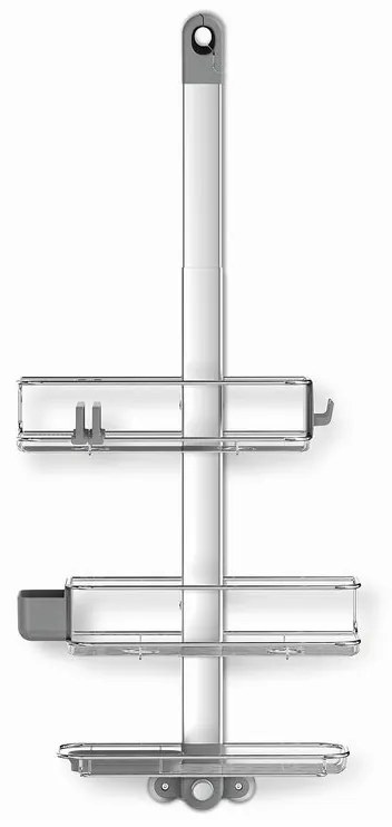 Nastaviteľný držiak do sprchy Plus, nerez