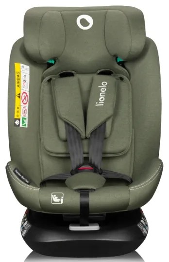 Lionelo - Vrtljiv avtosedež s bazo BASTIAAN ONE i-Size 40-150 cm Green Olive