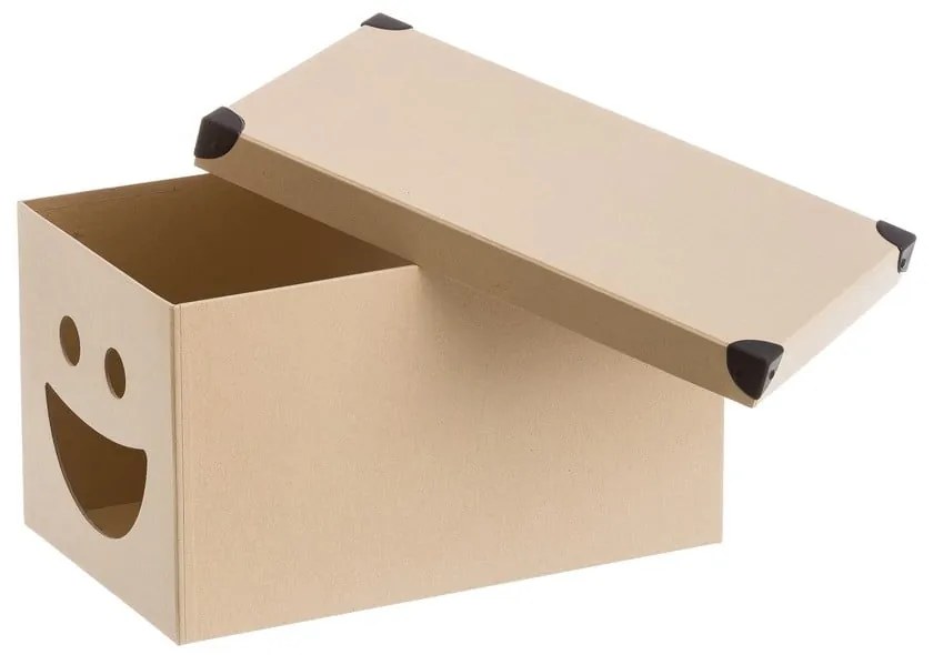 Kartónové detské úložné boxy v súprave 10 ks Smile – Casa Selección