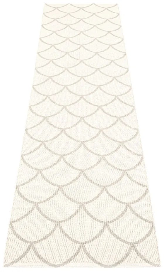 Krémový vnútorný a vonkajší behúň 70x300 cm Kotte Linen – Pappelina