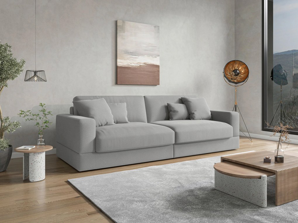 XXXLutz VEĽKÁ POHOVKA, textil, sivá Sit & More - Sedačky - 000144027428