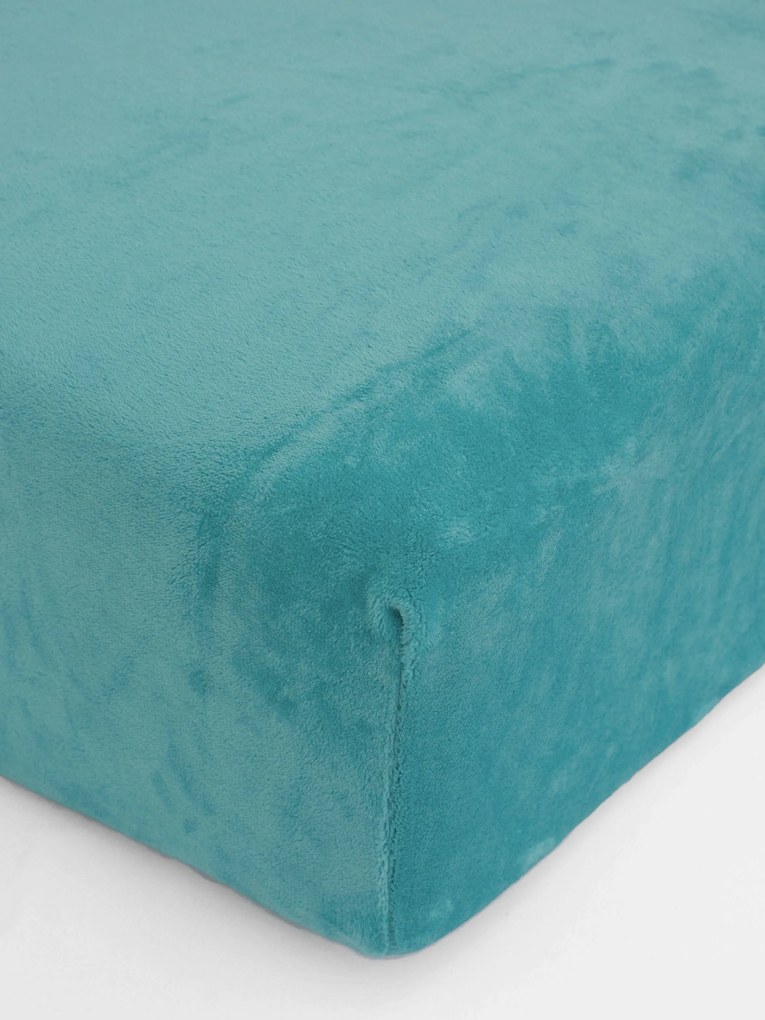 Plachta mikroplyš Deluxe 200 x 200 cm - svetlo tyrkysové