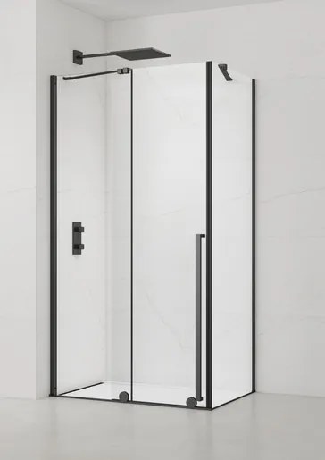 Sprchový kút obdĺžnik 120x90 cm SAT Walk-In Xmotion SATBWIXM120STE90C