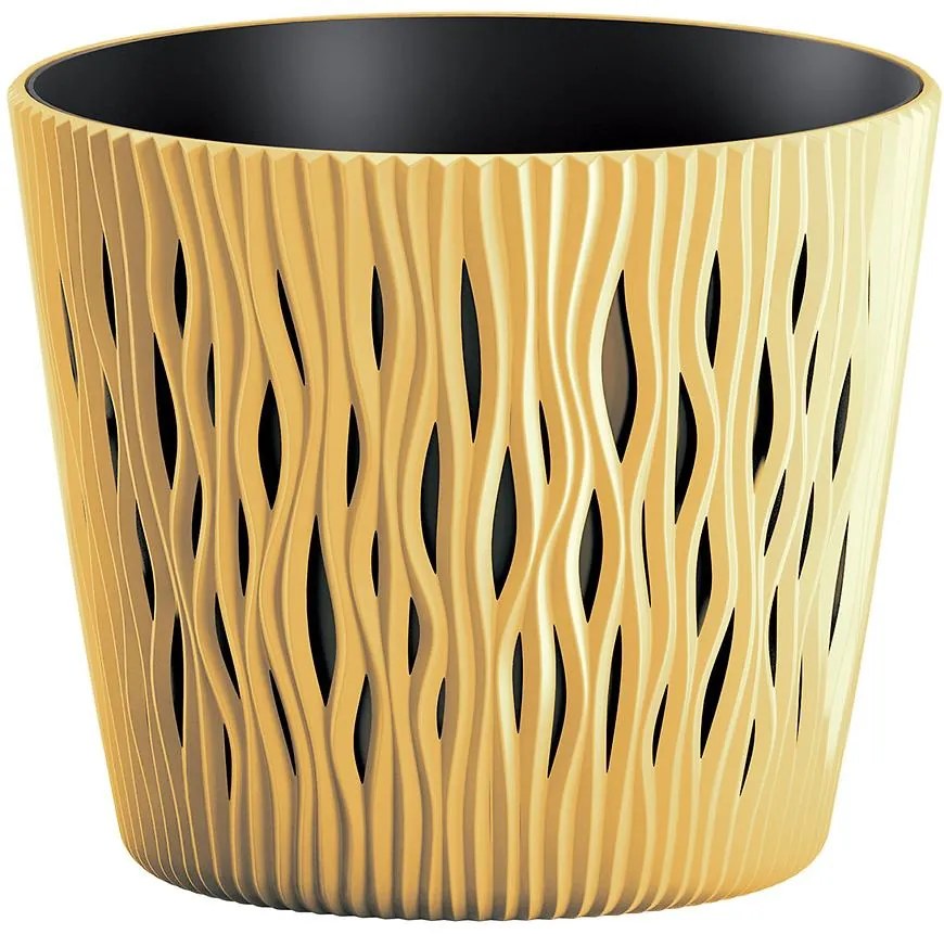 Kvetináč Sandy Round horcicova DSR190-117U