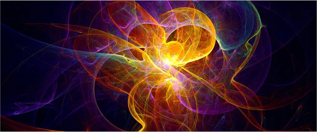 Abstraktný obraz (120x50 cm)