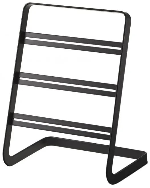 Stojanček na náušnice Yamazaki Tower Earring Stand, čierny