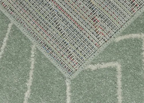 Koberce Breno Kusový koberec PORTLAND 58/RT4G, zelená, viacfarebná,67 x 120 cm