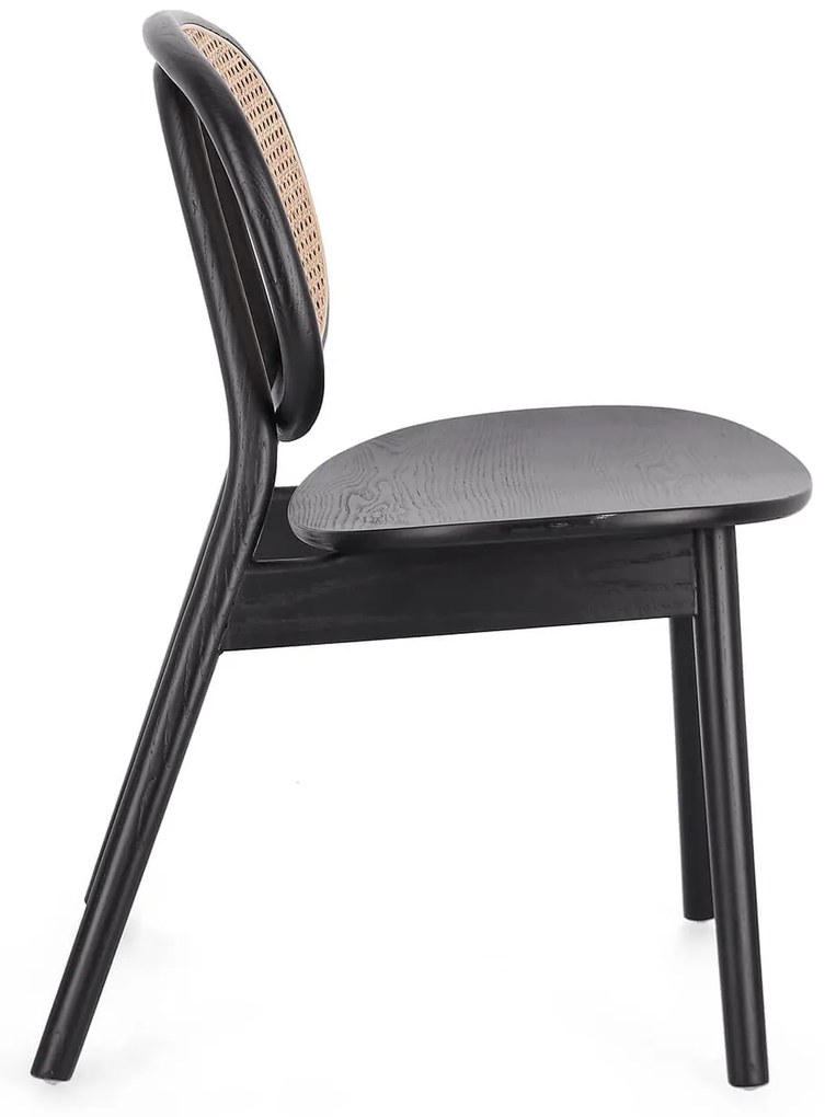 Jedálenská stolička adola čierná MUZZA