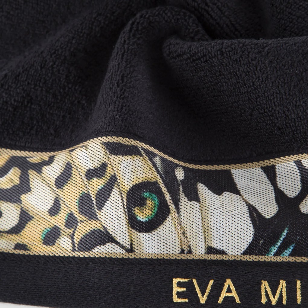 FROTÉ UTERÁK EVA MINGE15 30X50 CM ČIERNA