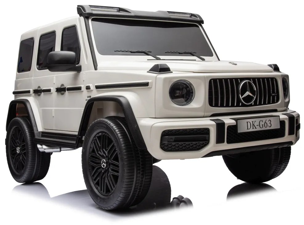 Elektrické autíčko Mercedes G63 AMG 4x200W XXL - biele