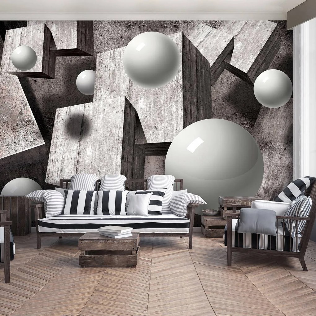 Fototapeta - Lopty 3D (254x184 cm)