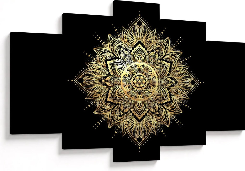Obraz - Mandala bohatstvo (150x105 cm)