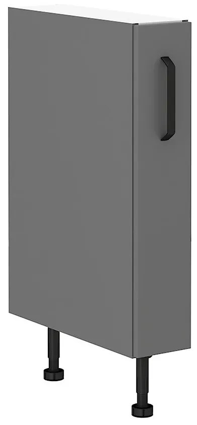 Kuchynská skrinka NESSA antracitová 15d cargo bb