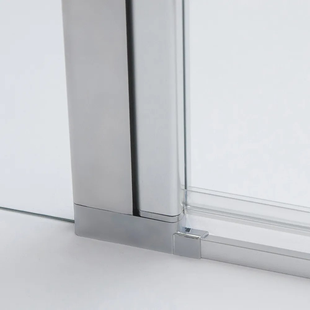 Roth Štvorcový alebo obdĺžnikový sprchovací kút LYE4+LYSW1S, brillant - bez vaničky ROTH-Variant: šírka dverí: 90 cm, šírka pevnej steny: 100 cm, ori…