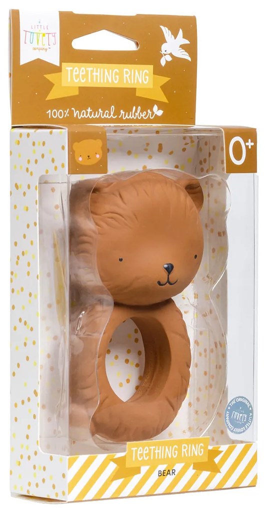 A Little Lovely Company - hryzadielko z kaučuku - medvedík
