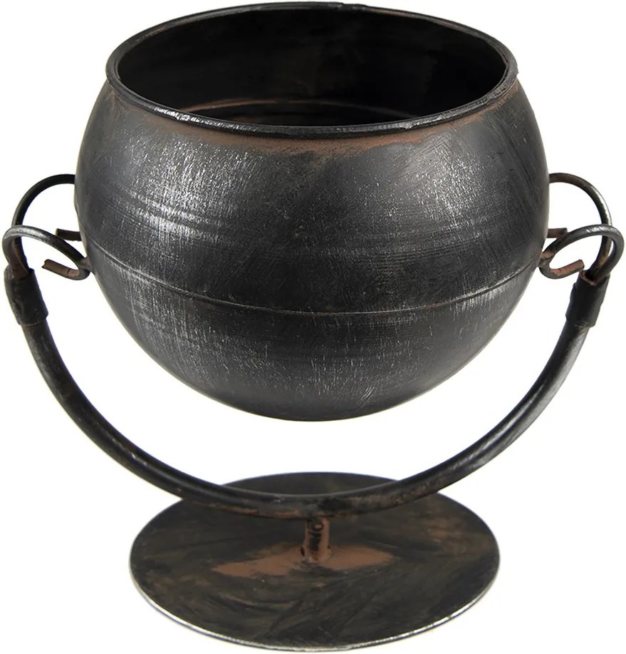 Květináč Inside Black 19*15*19 cm - 19*15*19 cm