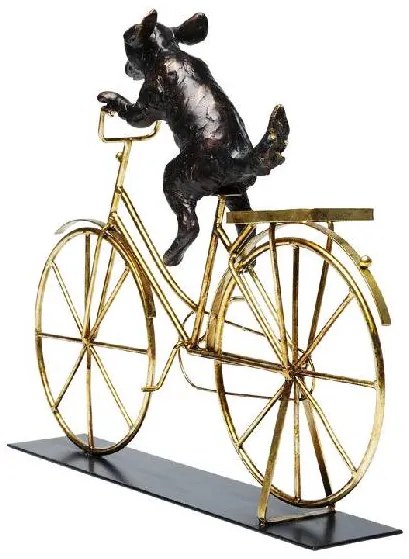 Dog with Bicycle dekorácia