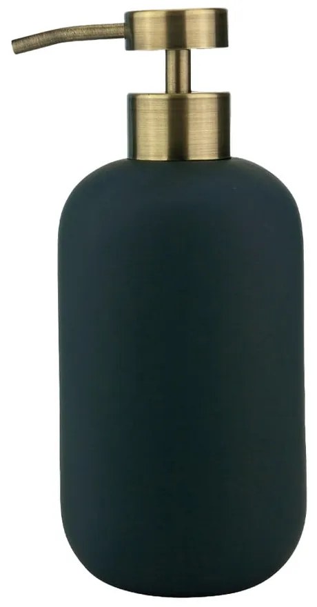 Antracitovosivý keramický dávkovač mydla 200 ml Lotus – Mette Ditmer Denmark