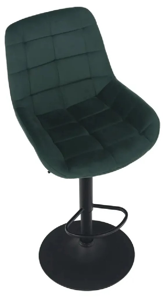 Barová stolička Chiro New - tmavozelená