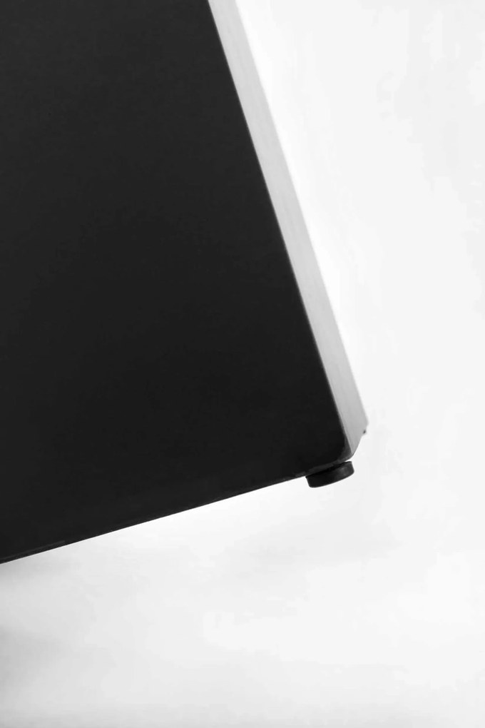 Interiérový kvetináč ELEMENTO, materiál MDF, šírka 88 cm, čierny